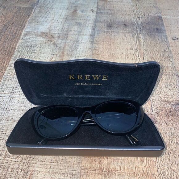 KREWE Irma Black Sunglasses frames only main image 8